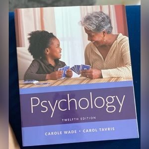 Unused college textbook: Psychology 12th Edition by Carole Wade and Carol Tavris
